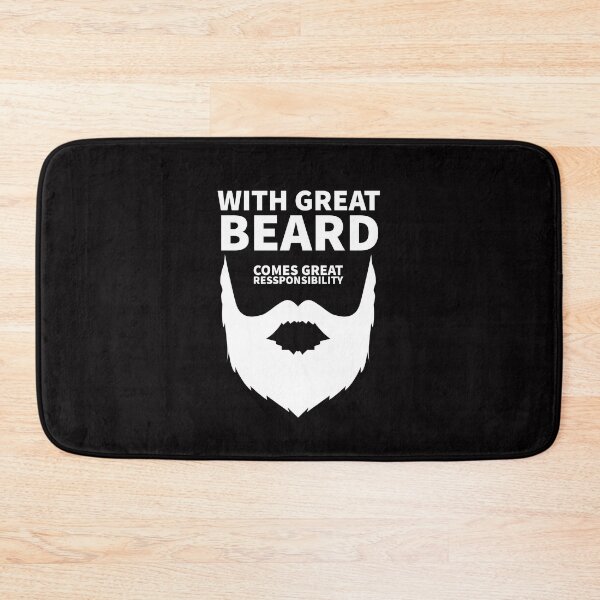 Item preview, With Great Beard Comes Great Responsibility. designed and sold by T-ShirtGuy.