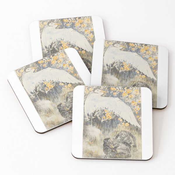 Item preview, Heron with Three Monkeys designed and sold by bigted9.