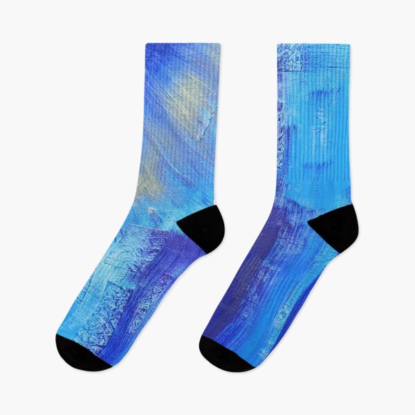 Item preview, Illuminated | Blue Acrylic Painting | Golden Highlights | High Frequency designed and sold by JillyJ05.
