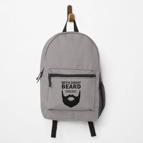 Item preview, With Great Beard Comes Great Responsibility. designed and sold by T-ShirtGuy.
