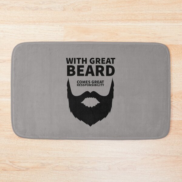 Item preview, With Great Beard Comes Great Responsibility. designed and sold by T-ShirtGuy.