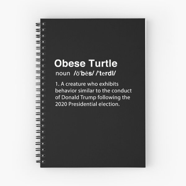 Item preview, Obese Turtle Definition - Funny CNN Quote designed and sold by Dorkification.