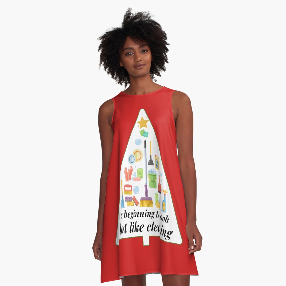 Item preview, A-Line Dress designed and sold by SavvyCleaner.