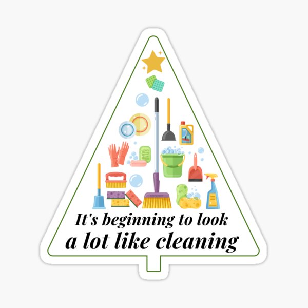 Item preview, Look A Lot Like Cleaning Funny Housekeeping Christmas designed and sold by SavvyCleaner.