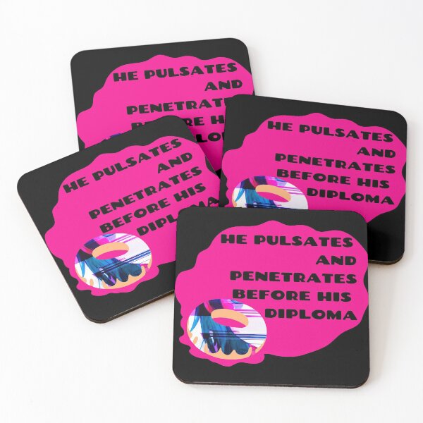 Item preview, PULSATES Funny Bad Translation Glitch Art designed and sold by raspberry-tea.