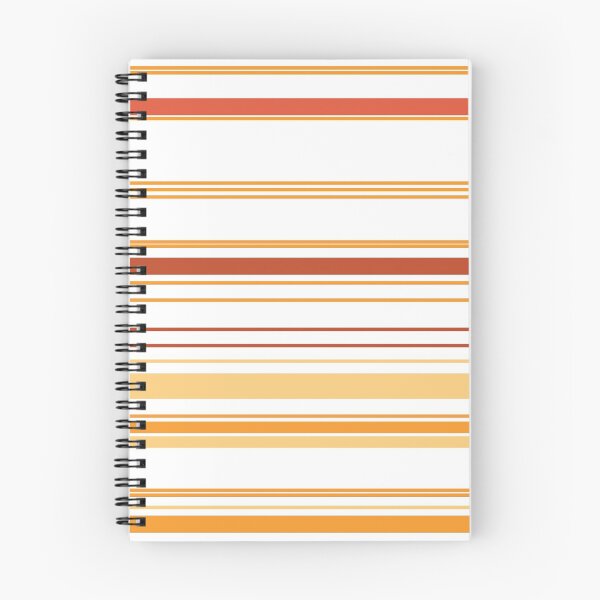 Item preview, Orange citrus stripes designed and sold by Meg M Studio.