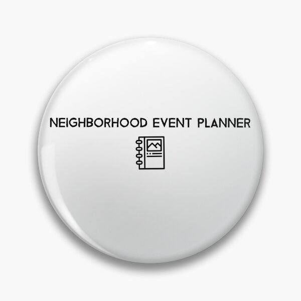 Item preview, Neighborhood Event Planner designed and sold by Specialized Job Merchandise.