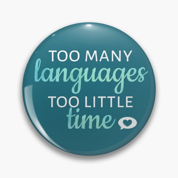 Item preview, Too Many Languages designed and sold by UnderwaterSky.