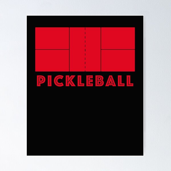 Item preview, Pickleball Court Gear Red designed and sold by rbctees.