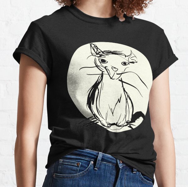 Porkchop Gesture Drawing Classic T-Shirt