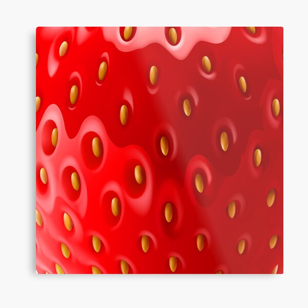 STRAWBERRY Metal Print