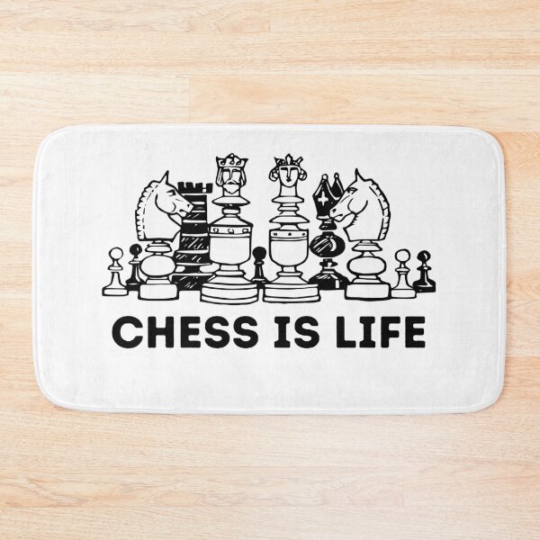 Item preview, Chess is Life designed and sold by KammilDesigns.