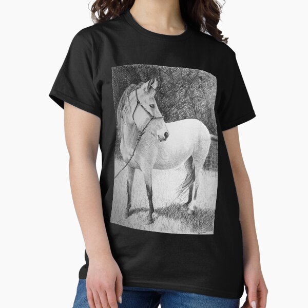 Horse by Adelaide Artist Avril Thomas Classic T-Shirt