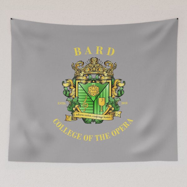 Item preview, College of the Opera Crest - Latin, Gold Text designed and sold by TheOperaGeek.