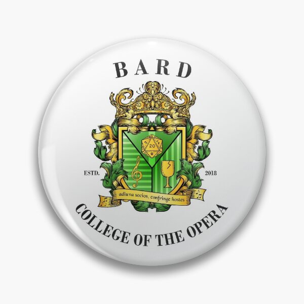 Item preview, College of the Opera Crest - Latin, Black Text designed and sold by TheOperaGeek.
