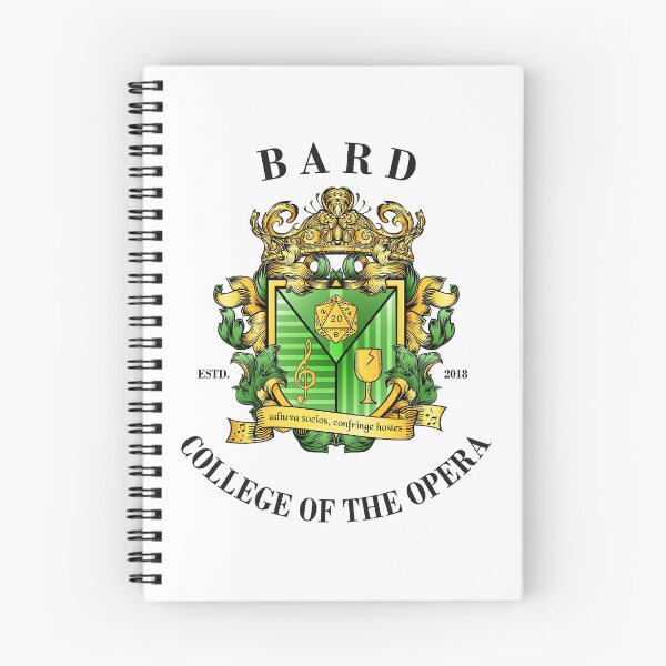 Item preview, College of the Opera Crest - Latin, Black Text designed and sold by TheOperaGeek.