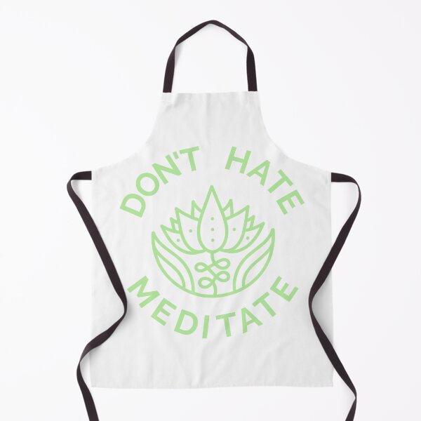 Item preview, Don't Hate, Meditate (Pastel Green) designed and sold by pintsandquarts.