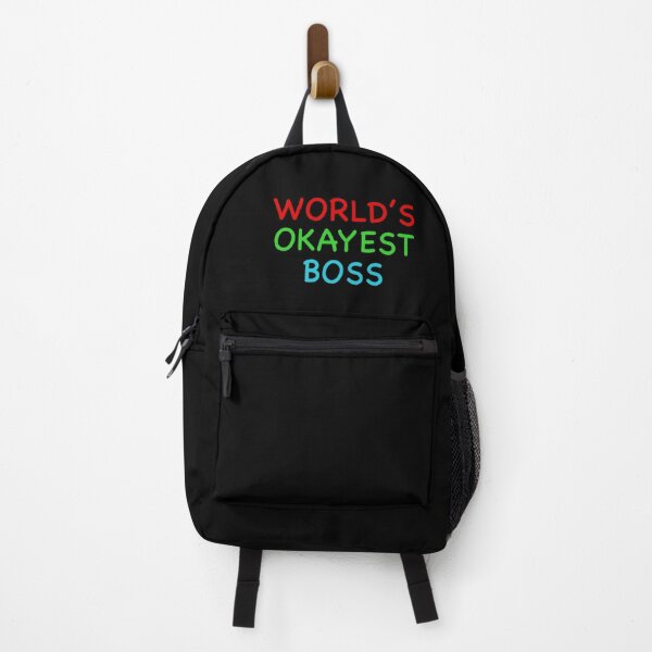 Item preview, Worlds Okayest Boss Funny Quote designed and sold by popculturechick.