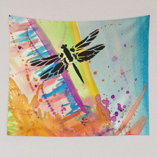 Item preview, Dragonfly Climbing designed and sold by tiffanyarpdaleo.