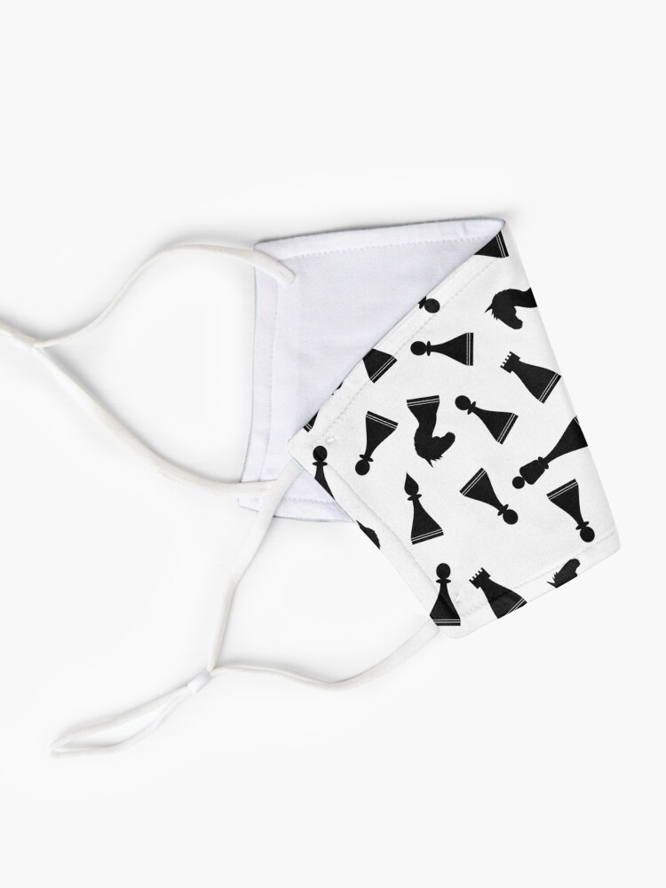 Alternate view of Chess Pieces Pattern Mask