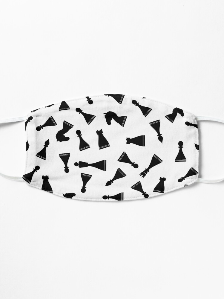 Alternate view of Chess Pieces Pattern Mask
