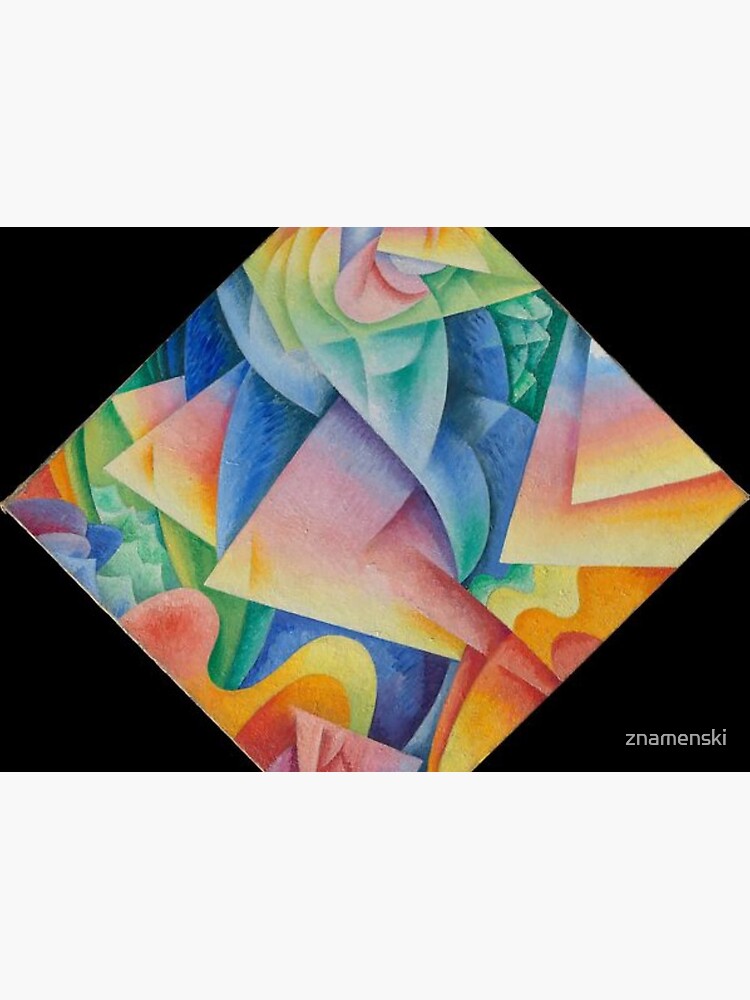 Dancer = Propeller = Sea, 1915, Gino Severini, Italian, Oil on canvas by znamenski