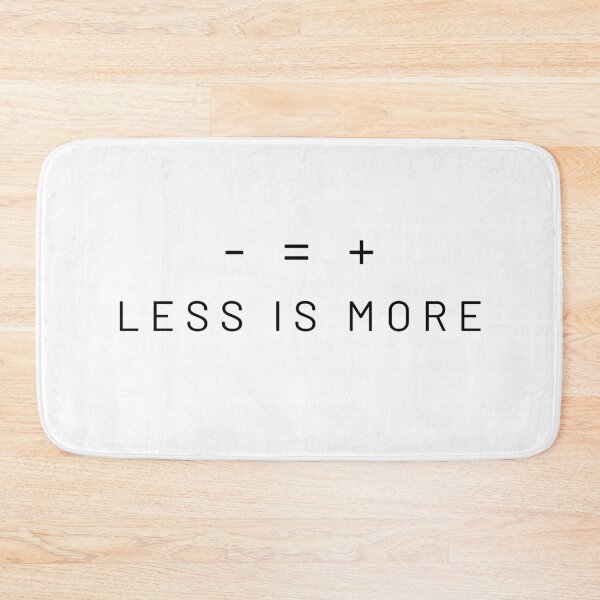 Item preview, Less is More Simple Minimalist Design designed and sold by RoJor.