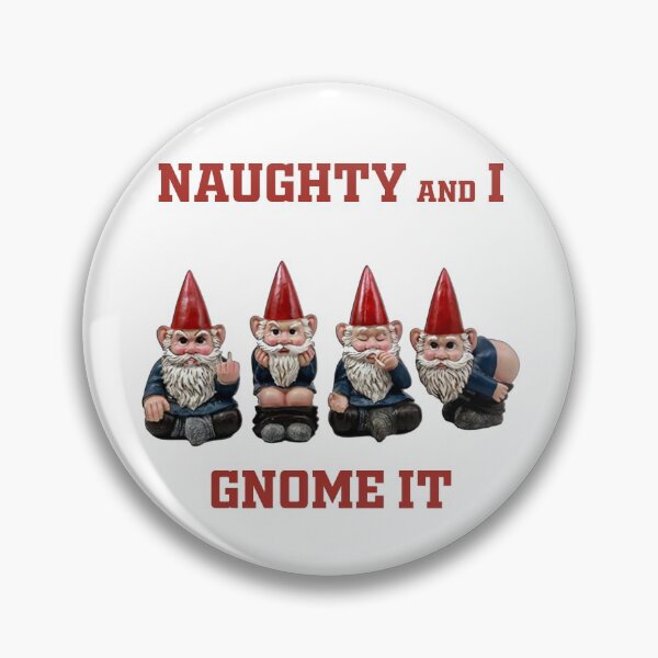 Item preview, naughty and i gnome it naughty funny christmas list  designed and sold by RUCZENO.
