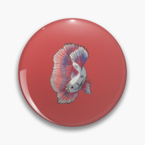 Item preview, Half Moon Beta Fish designed and sold by CatharticTick.