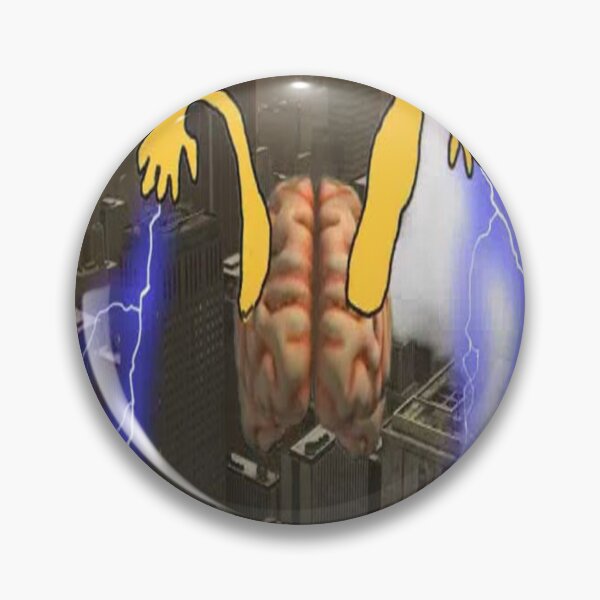 Item preview, The Brain has gone Wild in the City designed and sold by CUTESTUFFnow.