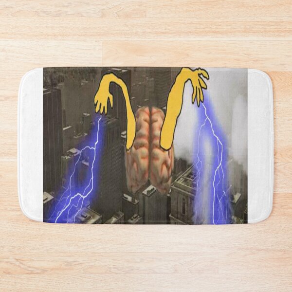 Item preview, The Brain has gone Wild in the City designed and sold by CUTESTUFFnow.