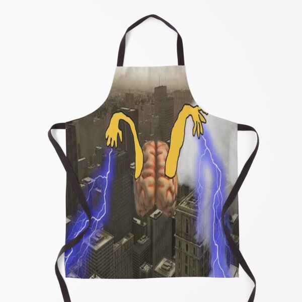 Item preview, The Brain has gone Wild in the City designed and sold by CUTESTUFFnow.
