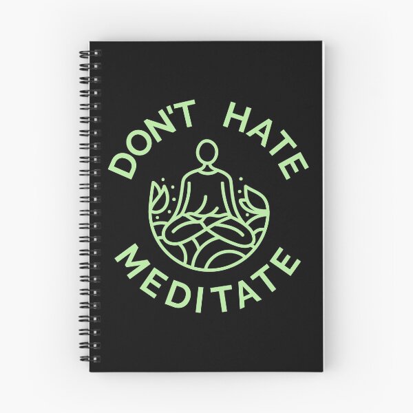 Item preview, Don't Hate, Meditate (Pastel Green) designed and sold by pintsandquarts.