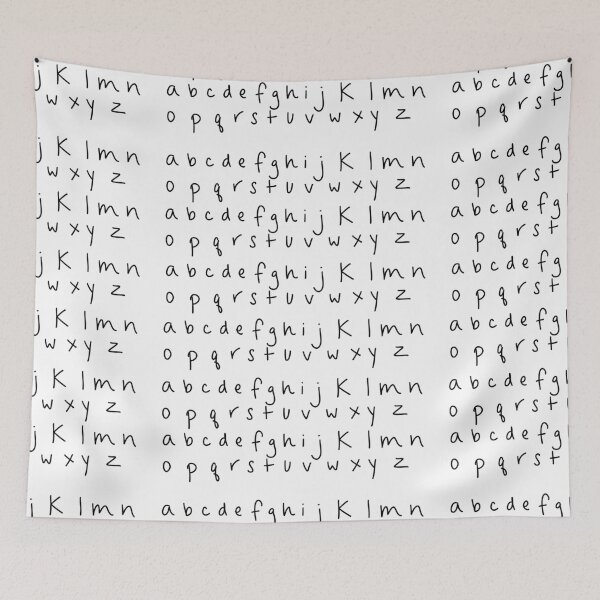 Item preview, Alphabet Pattern designed and sold by eabienvenue.