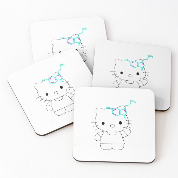 Item preview, Serotonin Cat designed and sold by NeuroNotes.