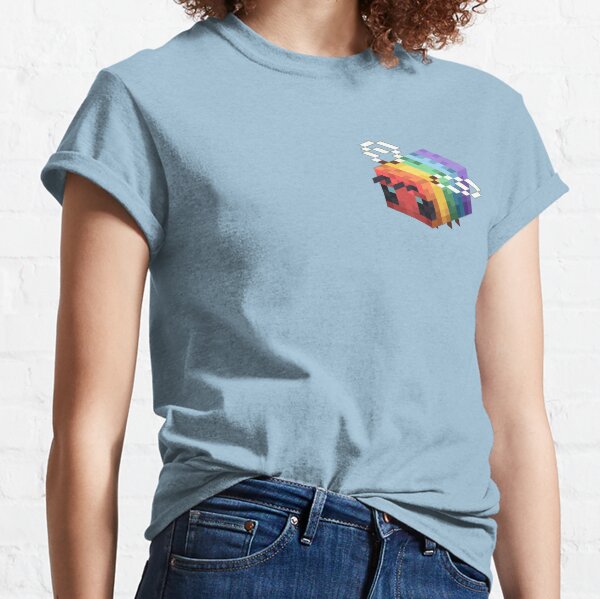 lgbtq+ minecraft bee Classic T-Shirt