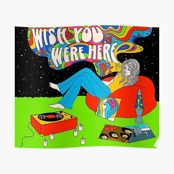 Wish You Were Here Posters Redbubble