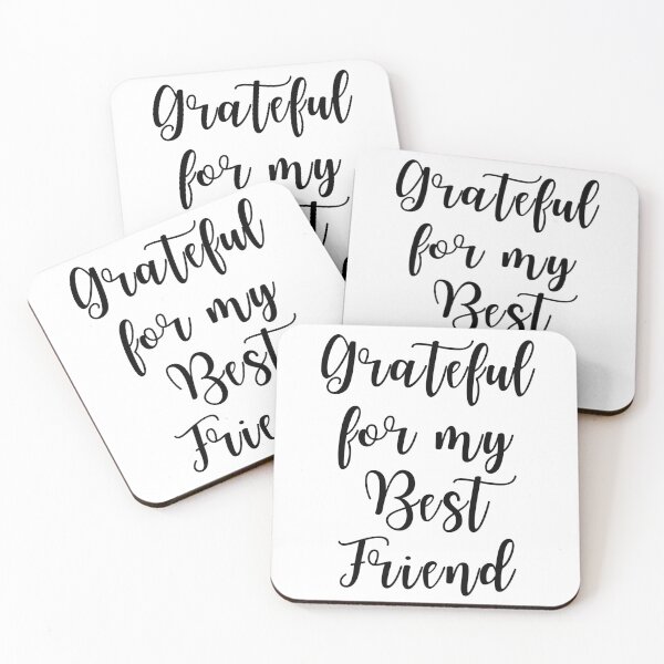Item preview, Grateful for my Best Friend (Grateful for) designed and sold by OneCherubim.