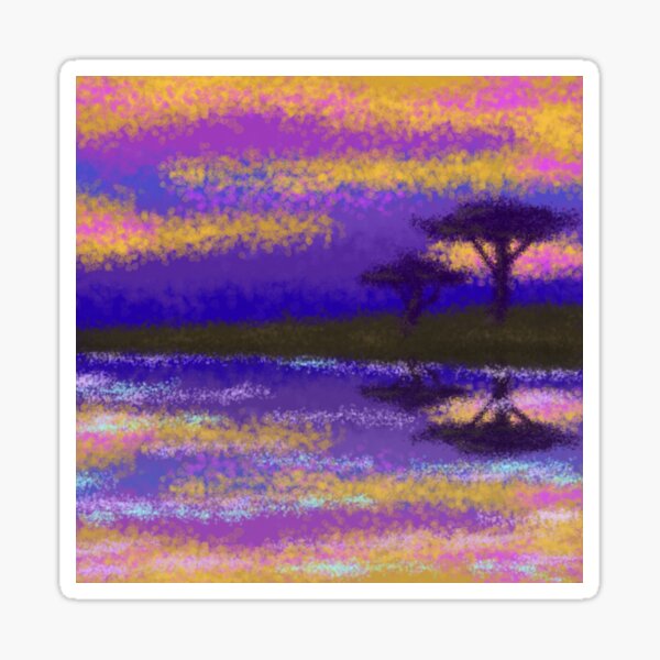Item preview, savanna  designed and sold by BisonDraw.
