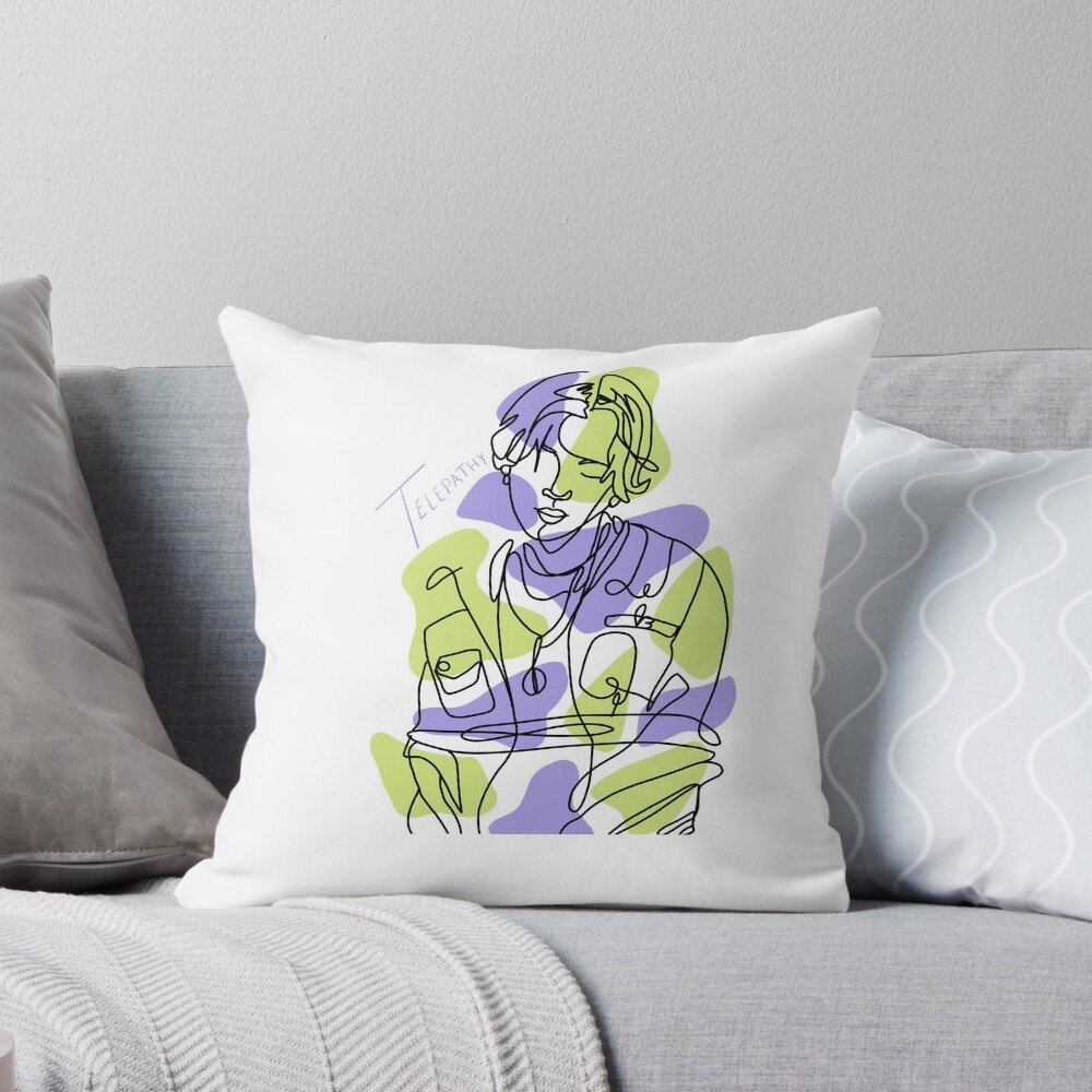 Item preview, Throw Pillow designed and sold by midnightcityy.