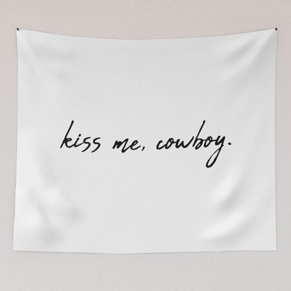 Item preview, Kiss Me Cowboy designed and sold by ARS Design.