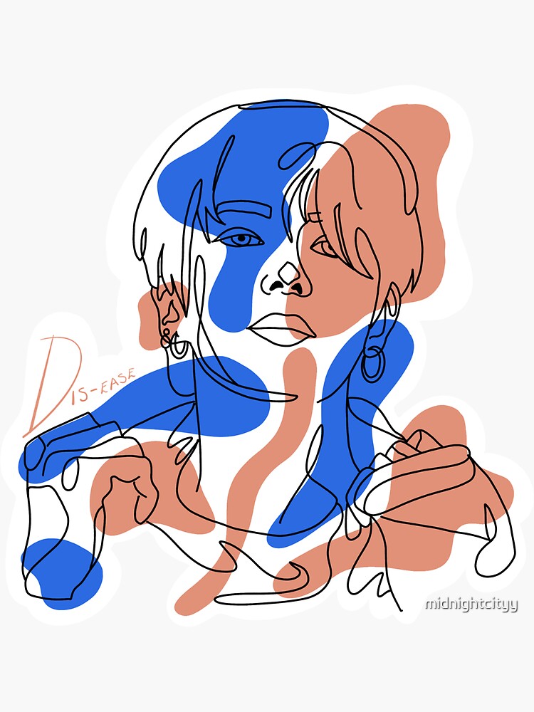 Thumbnail 3 of 3, Sticker, BTS Jungkook- BE designed and sold by midnightcityy.
