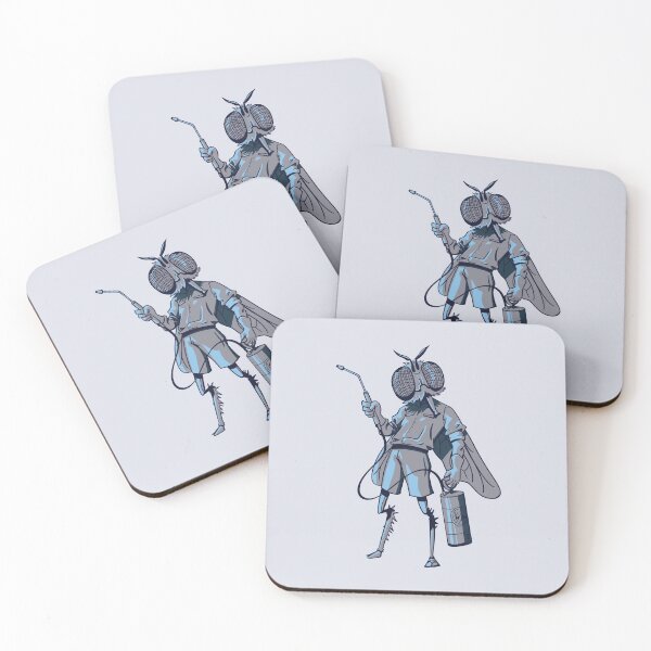 Item preview, Fly Exterminator Monster Monochrome designed and sold by cloudyjay.