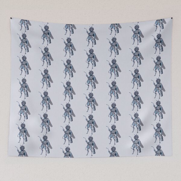 Item preview, Fly Exterminator Monster Monochrome designed and sold by cloudyjay.