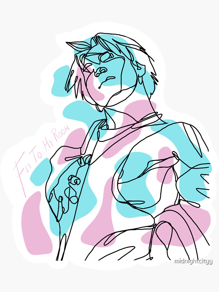 Thumbnail 3 of 3, Sticker, BTS Jimin- BE designed and sold by midnightcityy.