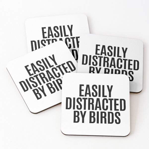 Item preview, Easily Distracted by Birds designed and sold by The Little Wood Cottage.