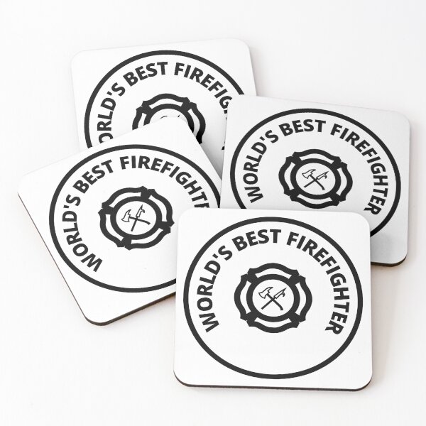 Item preview, Worlds Best Firefighter designed and sold by stelsanc.