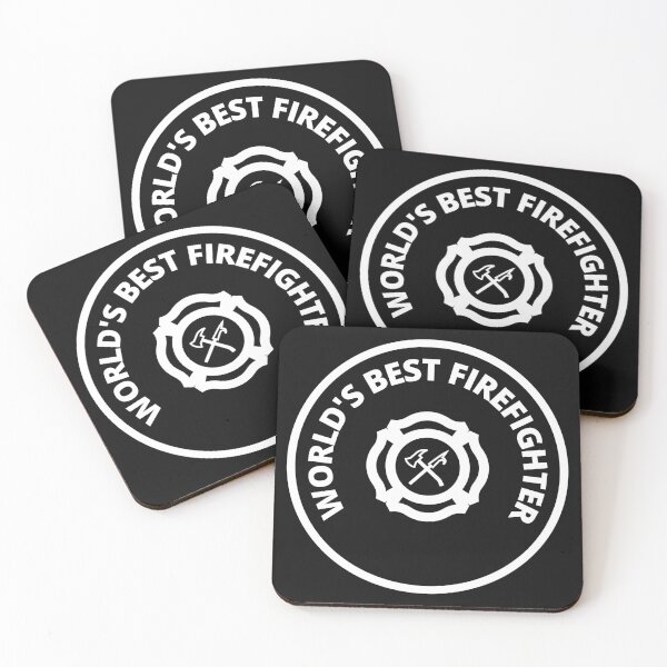 Item preview, Worlds Best Firefighter designed and sold by stelsanc.
