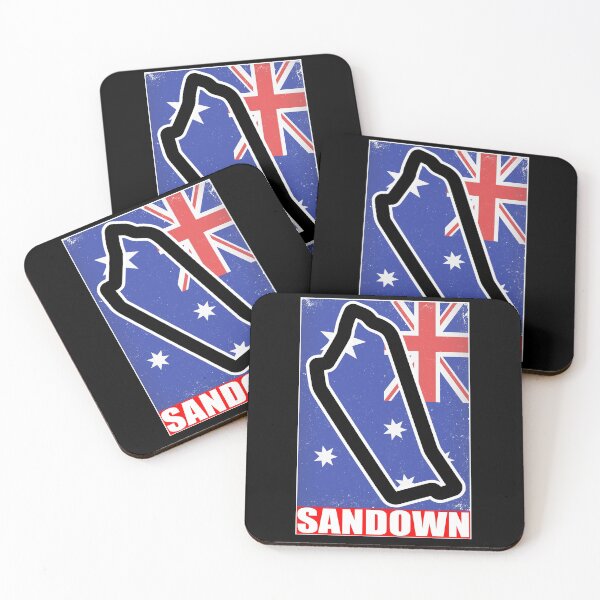 Item preview, Sandown Raceway - Race Track Artwork designed and sold by HogarthArts.