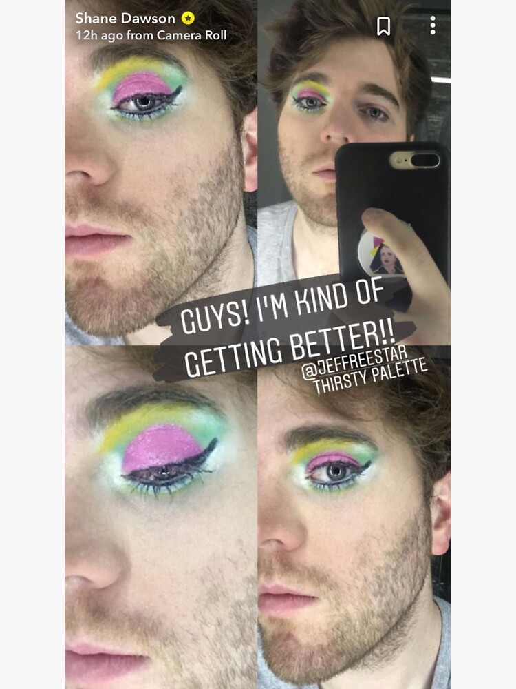 "Shane Dawson meme " Sticker by debracornell97 Redbubble